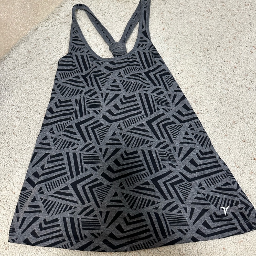 Black / Grey Fitness Tank